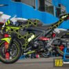Decal Stiker Suzuki GSX-R150 BLACK THE MANIAC
